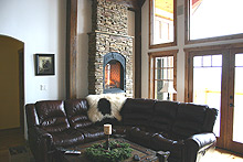 Mountain timber homes