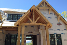 Mountain timber homes