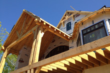 Mountain timber homes